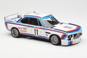 BMW 3.0 CSL #11 C. Amon / H. Stuck 24 Hours of Spa 1973 AUTOart 1:18 87347 Kovina – slika 6 od 8