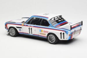 BMW 3.0 CSL #11 C. Amon / H. Stuck 24 Hours of Spa 1973 AUTOart 1:18 87347 Kovina – slika 7 od 8