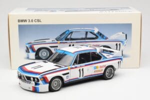 BMW 3.0 CSL #11 C. Amon / H. Stuck 24 Hours of Spa 1973 AUTOart 1:18 87347 Kovina – slika 8 od 8