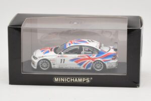 BMW 320i E46 #11 A. Priaulx ETCC Champion 2004 Minichamps 1:43 400042411 Kovina – slika 4 od 4