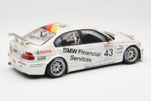 BMW 320i E46 #43 D. Muller WTCC 2005 AUTOart 1:18 80543 Kovina – slika 2 od 6