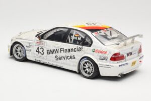 BMW 320i E46 #43 D. Muller WTCC 2005 AUTOart 1:18 80543 Kovina – slika 5 od 6