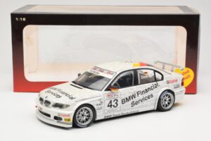 BMW 320i E46 #43 D. Muller WTCC 2005 AUTOart 1:18 80543 Kovina – slika 6 od 6