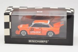 BMW 320i Group 5 #23 E. Cheever / G. Villeneuve 6 Hours of Mosport Class Winners 1977 Damaged Spoiler Minichamps 1:43 4007723 – slika 5 od 5