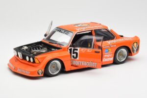 BMW 320i #15 Jägermeister H-J. Stuck Winner DRM Eifelrennen 1977 Minichamps 1:18 180772115 Kovina – slika 2 od 8