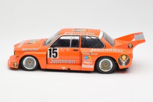 BMW 320i #15 Jägermeister H-J. Stuck Winner DRM Eifelrennen 1977 Minichamps 1:18 180772115 Kovina – slika 4 od 8