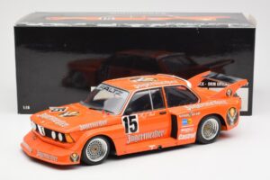 BMW 320i #15 Jägermeister H-J. Stuck Winner DRM Eifelrennen 1977 Minichamps 1:18 180772115 Kovina – slika 8 od 8