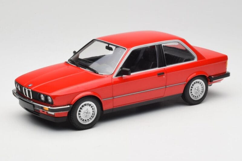 BMW 323i E21 Rdeč Minichamps 1:18 155026000 Kovina