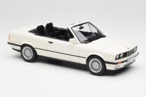 BMW 325i E30 Kabriolet Alpine Bel Norev 1:18 183213 Kovina – slika 4 od 6