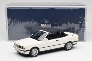 BMW 325i E30 Kabriolet Alpine Bel Norev 1:18 183213 Kovina – slika 6 od 6