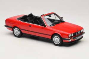 BMW 325i E30 Kabriolet Svetlo Rdeč Otto 1:18 OT1194 Smola – slika 4 od 6
