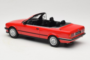 BMW 325i E30 Kabriolet Svetlo Rdeč Otto 1:18 OT1194 Smola – slika 5 od 6