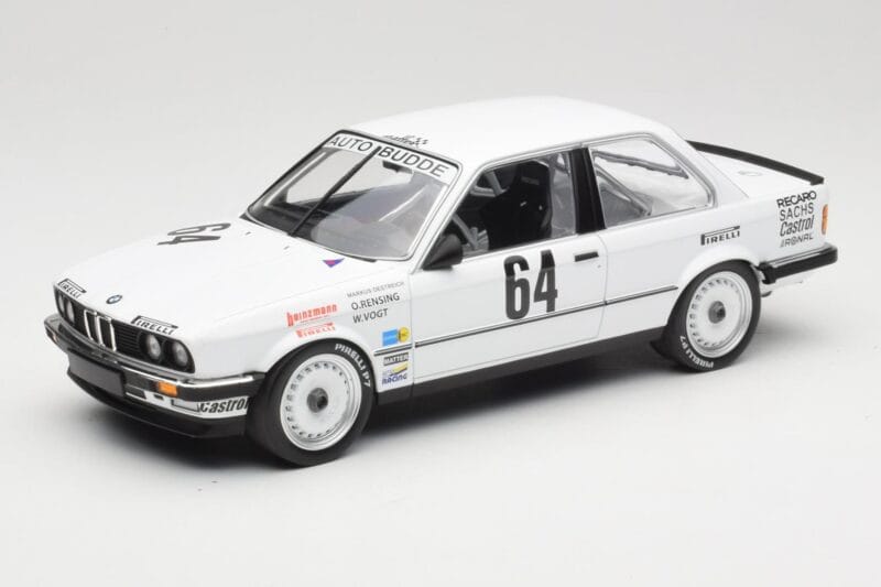 BMW 325i E30 #64 Auto Budde K. Oestreich / E. Rensing Winner 24 Hours Nürburgring 1986 Minichamps 1:18 155862664 Kovina