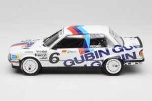 BMW 325i E30 #6 Gubin Sport V. Strycek DTM 1986 Minichamps 1:18 155862606 Kovina – slika 3 od 6