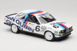 BMW 325i E30 #6 Gubin Sport V. Strycek DTM 1986 Minichamps 1:18 155862606 Kovina – slika 4 od 6