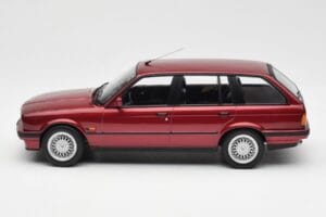 BMW 325i E30 Touring Rdeč Metallic Norev 1:18 183218 Kovina – slika 3 od 6