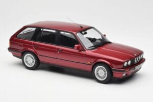 BMW 325i E30 Touring Rdeč Metallic Norev 1:18 183218 Kovina – slika 4 od 6