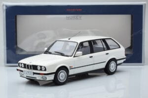 BMW 325i E30 Touring Bel Omejena Serija Norev 1:18 183217 Kovina – slika 6 od 6