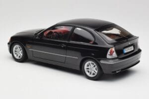 BMW 325Ti Compact E46 Črn Kyosho 1:18 80430024440 Kovina – slika 6 od 7