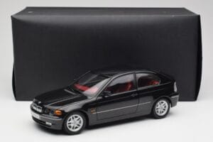 BMW 325Ti Compact E46 Črn Kyosho 1:18 80430024440 Kovina – slika 7 od 7