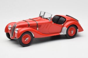 BMW 328 Rdeč Minichamps 1:18 155025031 Kovina