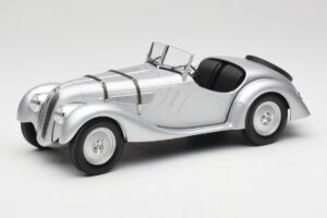 BMW 328 Srebrna Minichamps 1:18 155025030 Kovina
