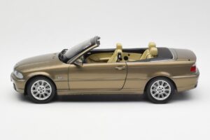 BMW 328Ci E46 Kabriolet Individual Medenina Metalik Omejena Serija Kyosho 1:18 80430395004 Kovina – slika 4 od 8