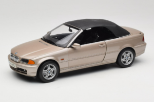 BMW 328i E46 Kabriolet Sand Beige Metallic Kyosho 1:18 80430009756 Kovina – slika 3 od 9