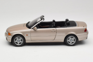 BMW 328i E46 Kabriolet Sand Beige Metallic Kyosho 1:18 80430009756 Kovina – slika 5 od 9