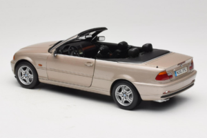BMW 328i E46 Kabriolet Sand Beige Metallic Kyosho 1:18 80430009756 Kovina – slika 8 od 9