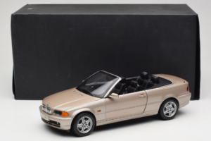 BMW 328i E46 Kabriolet Sand Beige Metallic Kyosho 1:18 80430009756 Kovina – slika 9 od 9