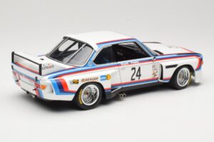 BMW 3.5 CSL #24 H. Stuck / S. Posey 12 Hours of Sebring 1975 Minichamps 1:18 80430139188 Kovina – slika 3 od 8