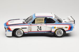 BMW 3.5 CSL #24 H. Stuck / S. Posey 12 Hours of Sebring 1975 Minichamps 1:18 80430139188 Kovina – slika 4 od 8