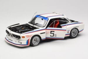 BMW 3.5 CSL E9 Gr.5 #5 K.W.M. Racing K. Miller / D. Cowart 6 Hours of Watkins Glen 1979 Minichamps 1:18 180792005 Kovina – slika 2 od 8