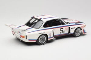 BMW 3.5 CSL E9 Gr.5 #5 K.W.M. Racing K. Miller / D. Cowart 6 Hours of Watkins Glen 1979 Minichamps 1:18 180792005 Kovina – slika 3 od 8