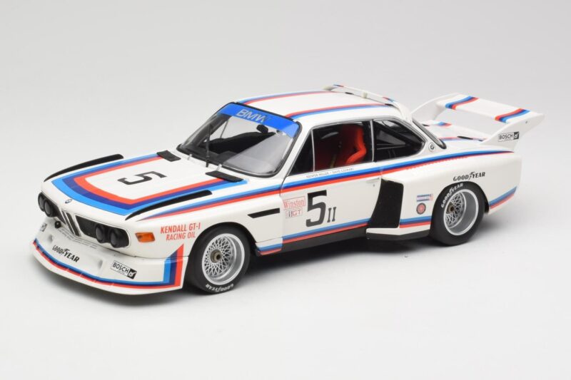 BMW 3.5 CSL E9 Gr.5 #5 K.W.M. Racing K. Miller / D. Cowart 6 Hours of Watkins Glen 1979 Minichamps 1:18 180792005 Kovina
