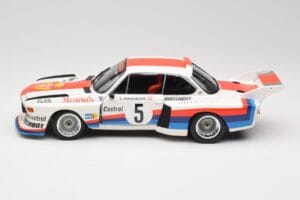 BMW 3.5 CSL E9 Gr.5 #5 S. Manhalter Winner Havirov Interseries 1977 Minichamps 1:18 180772005 Kovina – slika 4 od 8