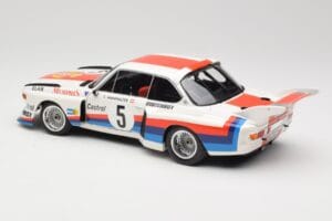 BMW 3.5 CSL E9 Gr.5 #5 S. Manhalter Winner Havirov Interseries 1977 Minichamps 1:18 180772005 Kovina – slika 7 od 8
