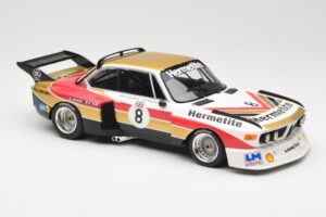 BMW 3.5 CSL E9 Hermetite #8 J. Fitzpatrick / T. Walkinshaw 1000 km Nurburgring 1976 Minichamps 1:18 155762608 Kovina – slika 4 od 6