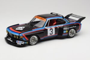 BMW 3.5 CSL E9 #3 A. de Fierlant / H. Grohs 6 Hours Silverstone 1976 Minichamps 1:18 155762603 Kovina