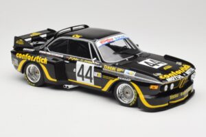 BMW 3.5 CSL E9 #44 A.S.P.M. Tanday Music J-C. Justice / J. Belin 24 Hours of Le Mans 1976 Minichamps 1:18 155762644 Kovina – slika 4 od 6
