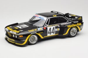 BMW 3.5 CSL E9 #44 A.S.P.M. Tanday Music J-C. Justice / J. Belin 24 Hours of Le Mans 1976 Minichamps 1:18 155762644 Kovina