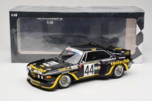 BMW 3.5 CSL E9 #44 A.S.P.M. Tanday Music J-C. Justice / J. Belin 24 Hours of Le Mans 1976 Minichamps 1:18 155762644 Kovina – slika 6 od 6