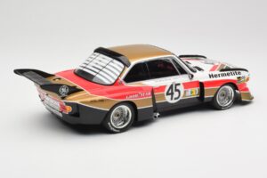 BMW 3.5 CSL E9 #45 Hermetite T. Walkinshaw / J. Fitzpatrick 24 Hours of Le Mans 1976 Minichamps 1:18 155762645 Kovina – slika 2 od 6