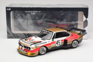 BMW 3.5 CSL E9 #45 Hermetite T. Walkinshaw / J. Fitzpatrick 24 Hours of Le Mans 1976 Minichamps 1:18 155762645 Kovina – slika 6 od 6