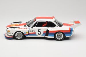 BMW 3.5 CSL E9 #5 S. Manhalter Winner Havirov International 1977 Minichamps 1:18 155772605 Kovina – slika 3 od 6