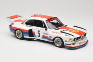 BMW 3.5 CSL E9 #5 S. Manhalter Winner Havirov International 1977 Minichamps 1:18 155772605 Kovina – slika 4 od 6