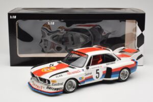 BMW 3.5 CSL E9 #5 S. Manhalter Winner Havirov International 1977 Minichamps 1:18 155772605 Kovina – slika 6 od 6