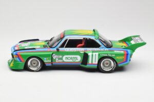 BMW 3.5 CSL E9 Schnitzer #10 D. Quester / R. Peterson 6 Hours Watkins Glen 1976 Minichamps 1:18 155762610 Kovina – slika 3 od 6