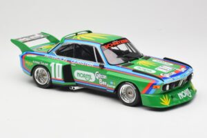 BMW 3.5 CSL E9 Schnitzer #10 D. Quester / R. Peterson 6 Hours Watkins Glen 1976 Minichamps 1:18 155762610 Kovina – slika 4 od 6
